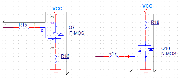 三極管驅動電路，MOS管驅動電路